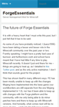 Mobile Screenshot of forgeessentials.com